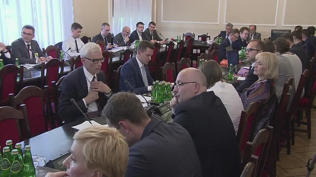 Dyskusja na temat zmiany porządku obrad komisji sprawiedliwości