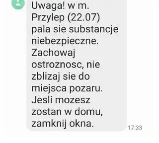Alert RCB w Zielonej Górze