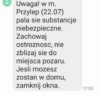 Alert RCB w Zielonej Górze