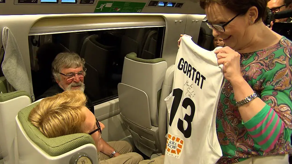 Premier w Pendolino oddała koszulkę Gortata