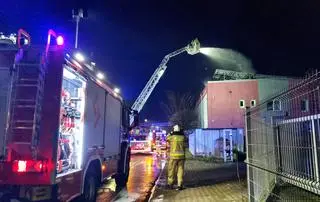 Pożar wybuchł około 2 w nocy