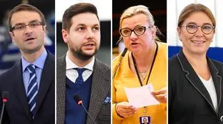 Tomasz Poręba, Patryk Jaki, Beata Kempa i Beata Mazurek