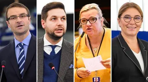 Tomasz Poręba, Patryk Jaki, Beata Kempa i Beata Mazurek