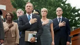 Kevin Spacey, Robin Wright i Michael Kelly