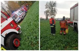 Konojady. Mężczyzna utonął w przydomowym stawie