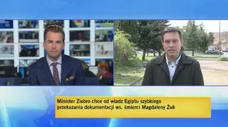 Polscy śledczy bez egipskich dokumentów ws. Żuk. Minister apeluje