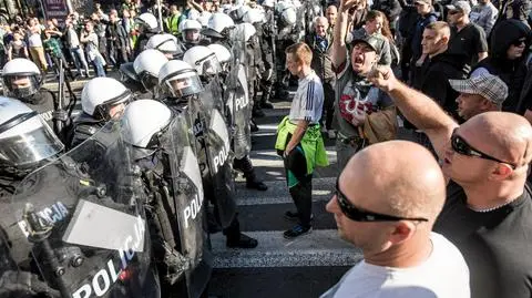 Ośmiu funkcjonariuszy rannych 21 osób zatrzymanych. Bilans Marszu Równości