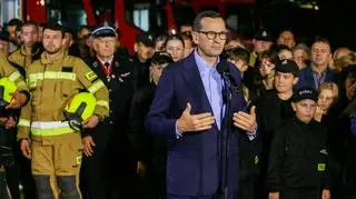 Ślemień, 1 października. Kampania wyborcza do parlamentu 2023. Premier Mateusz Morawiecki