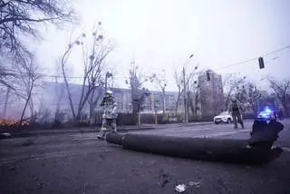 Atak na wieżę telewizyjną w Kijowie 