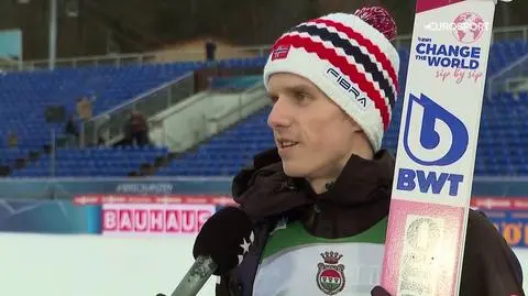 Granerud nie poradził sobie z torami na rozbiegu skoczni. "Miałem problem"