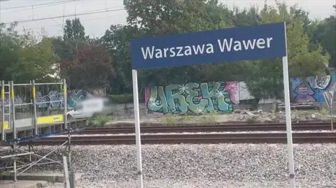 Do zdarzenia doszło na stacji Warszawa Wawer