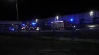 Interwencja straży pożarnej w zakładach mięsnych