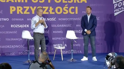 "Gdy wrócimy do władzy, nie będzie miejsca na indoktrynację w szkole". Debata Tusk - Trzaskowski