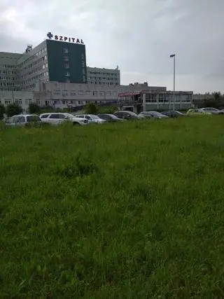 Okolice Mazowieckiego Szpitala Specjalistycznego. Tu znaleziono 93-latka.