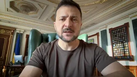 Zełenski: Rosjanom nie udało się dokonać operacji charkowskiej