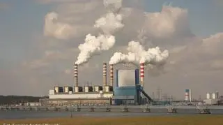 Elektrownia za dnia nie wygląda już tak spektakularnie