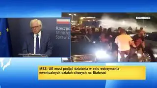 Czaputowicz o słowach Łukaszenki na temat Polski