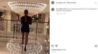 Liza Pieskowa na Instagramie