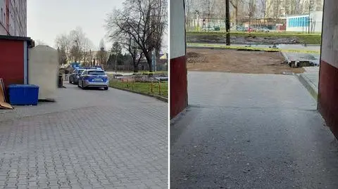 Podczas remontu parkingu znaleziono niewybuch. Pocisk zabezpieczyli saperzy