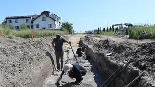 Prace archeologiczne w Rewie