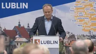 Donald Tusk w Lublinie