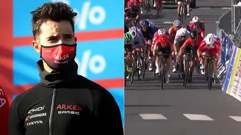 Wepchnął rywala na barierkę, teraz mu radzi. "Żeby się nie ścigał, to nie bajka"