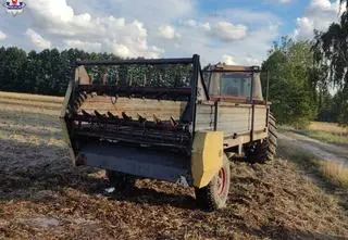 Został wciągnięty przez rozrzutnik, mężczyzna nie żyje