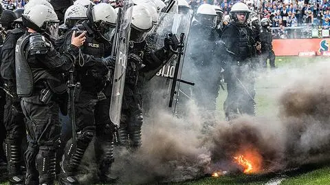 Zatrzymania po meczu Lech-Legia
