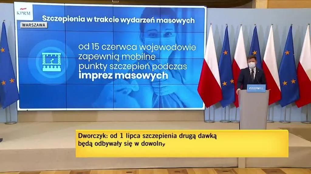 Dworczyk o loterii Narodowego Programu Szczepień