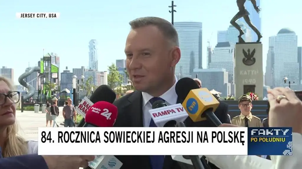 Prezydent Duda odpowiada na pytanie o aferę wizową