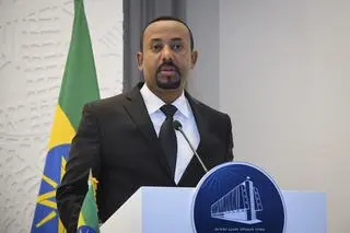 Premier Etiopii Abiy Ahmed