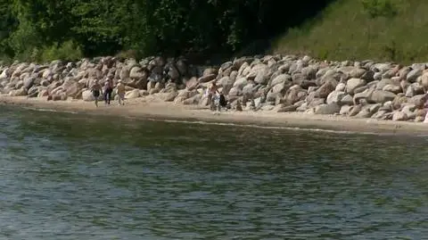 Renourishment of damaged Orłowo beach in Gdynia has begun