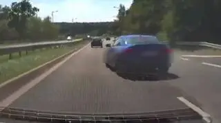 Kierowca bmw został ukarany grzywną