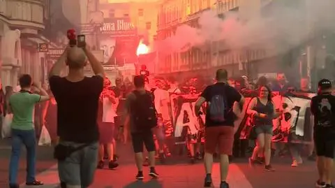 Nienawistne hasła w centrum Katowic. "Spirala nienawiści się nakręca"