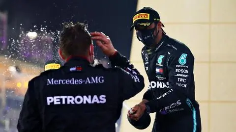 Hamilton wygrał w Bahrajnie. Grosjean może mówić o cudzie