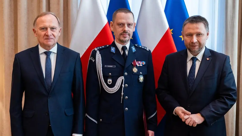 Marek Boroń (w środku) 