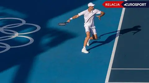 Hurkacz wysoko prowadził, ale przegrał seta. Musi się obudzić