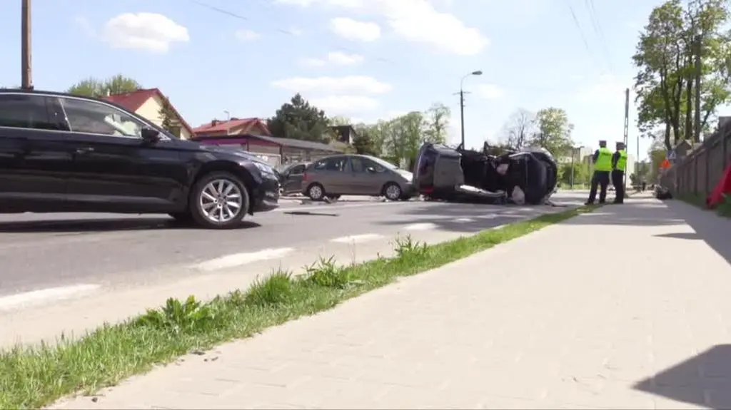 wypadek ostrow