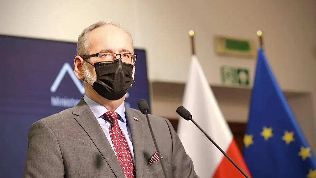 Adam Niedzielski na konferencji