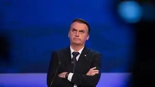 Prezydent Brazylii Jair Bolsonaro