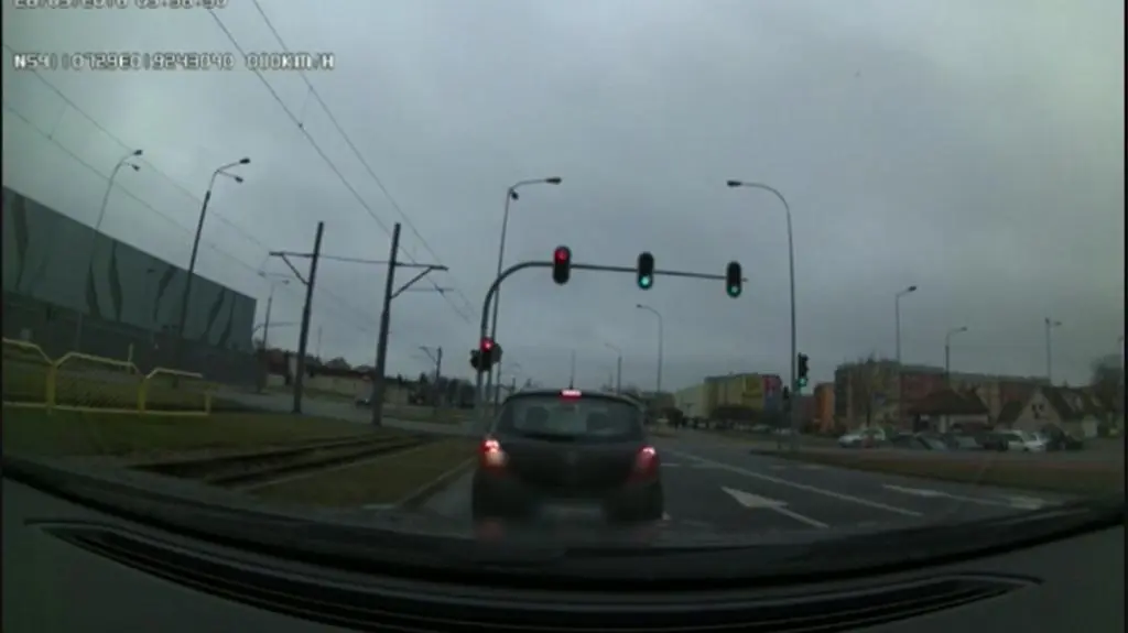 Dramatycznie wyglądający wypadek w Elblągu