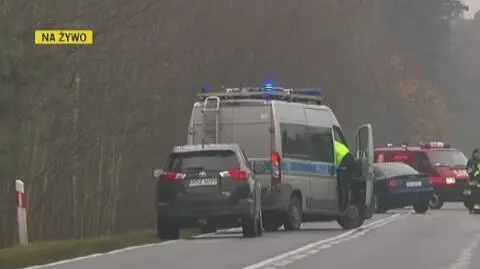 Droga jest wciąż zablokowana