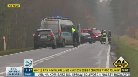 Droga jest wciąż zablokowana