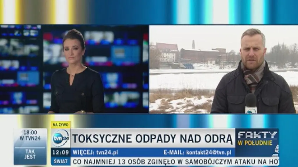 Toksyczne odpady znalezione w Brzegu