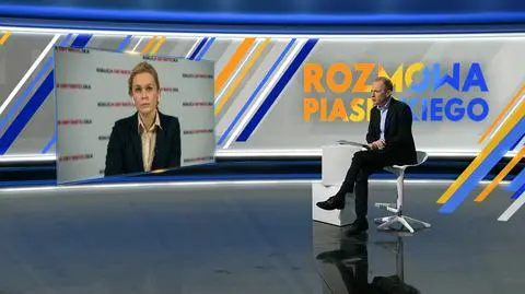 Barbara Nowacka była gościem poniedziałkowej "Rozmowy Piaseckiego"
