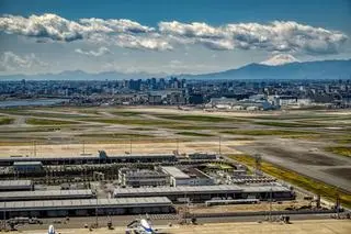 Lotnisko Haneda w Tokio 
