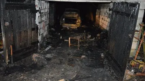 Naprawiali instalację gazową w samochodzie. W garażu doszło do wybuchu
