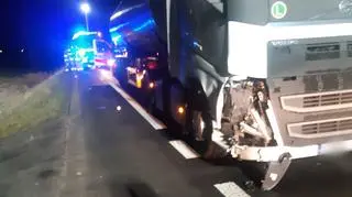 Śmiertelne potrącenie mężczyzny pod Łęczycą