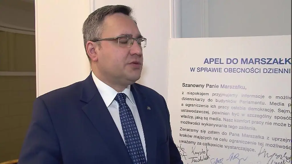 Mirosław Suchoń z Nowoczesnej o rezygnacji Ujazdowskiego