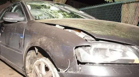 Uszkodzone auto nowotarżanki